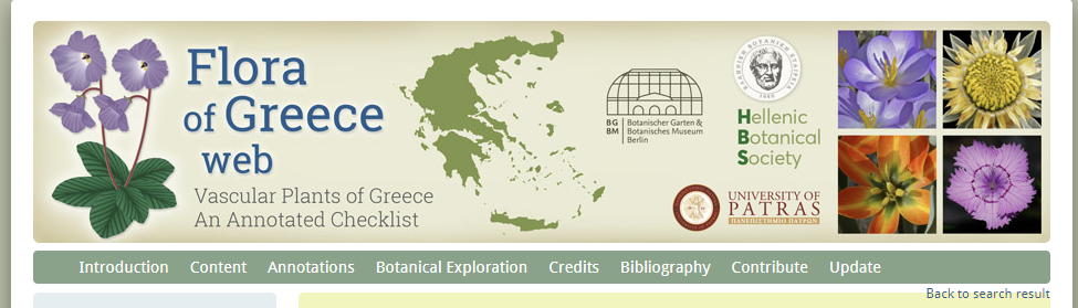 Flora of Greece web - http://portal.cybertaxonomy.org/flora-greece/content