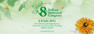 8th Balkan Botanical Congress